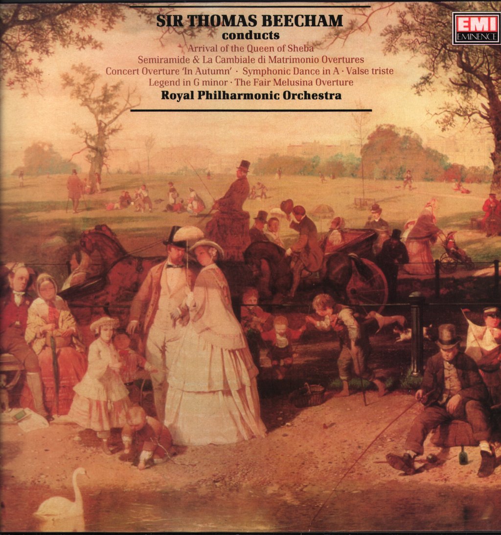 Sir Thomas Beecham / Royal Philharmonic Orchestra - Sir Thomas Beecham Conducts - Lp