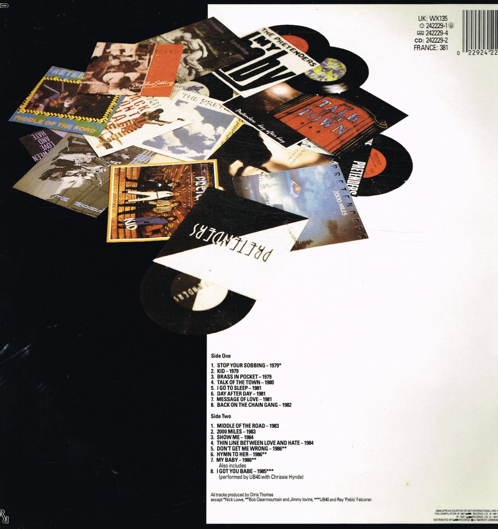 Pretenders - Singles - Lp