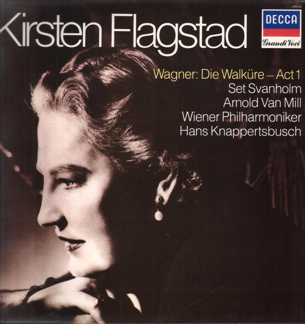Kirsten Flagstad - Wagner - Die Walküre - Act 1 - Lp