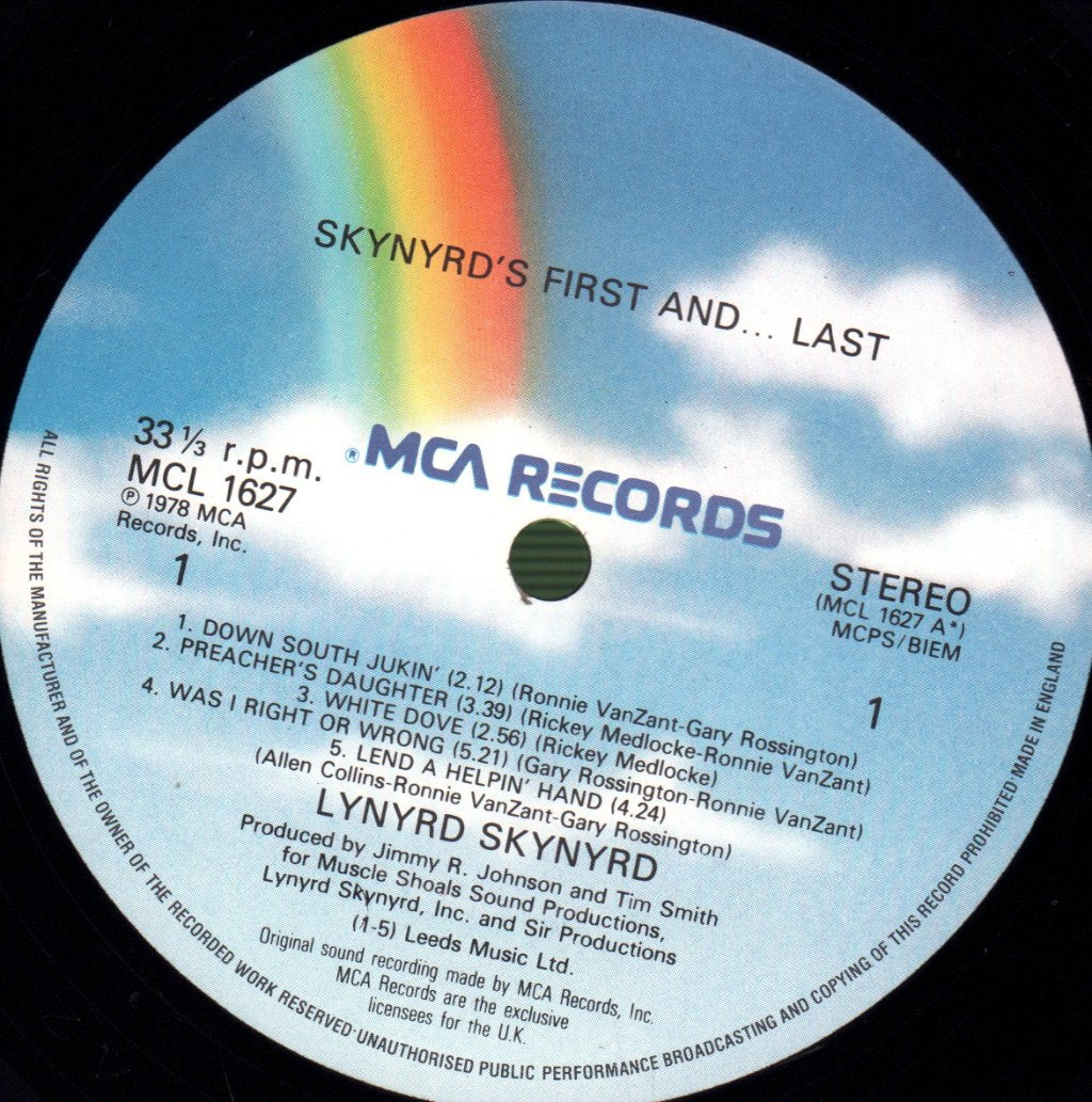 Lynyrd Skynyrd - Skynyrd's First And... Last - Lp
