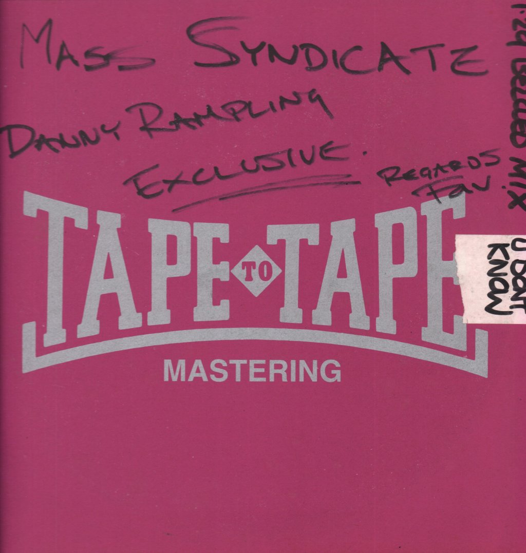 Mass Syndicate - You Don't Know - 12 Inch