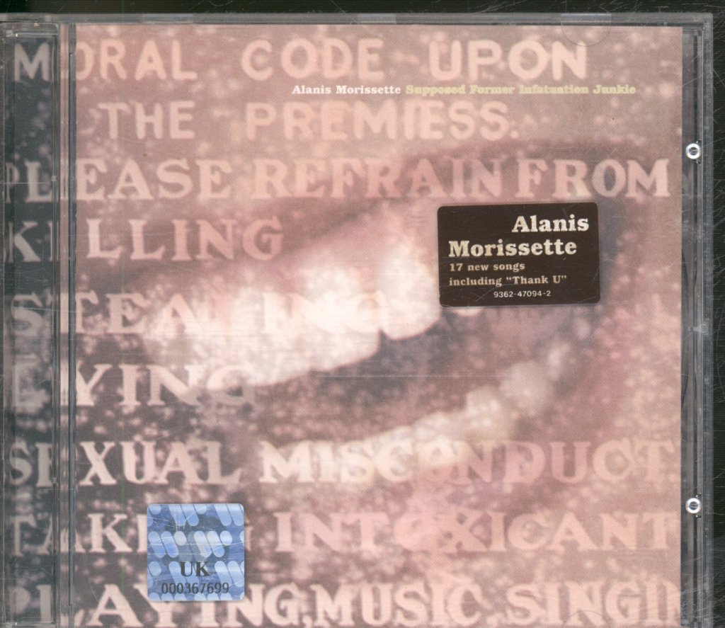 Alanis Morissette - Supposed Former Infatuation Junkie - Cd