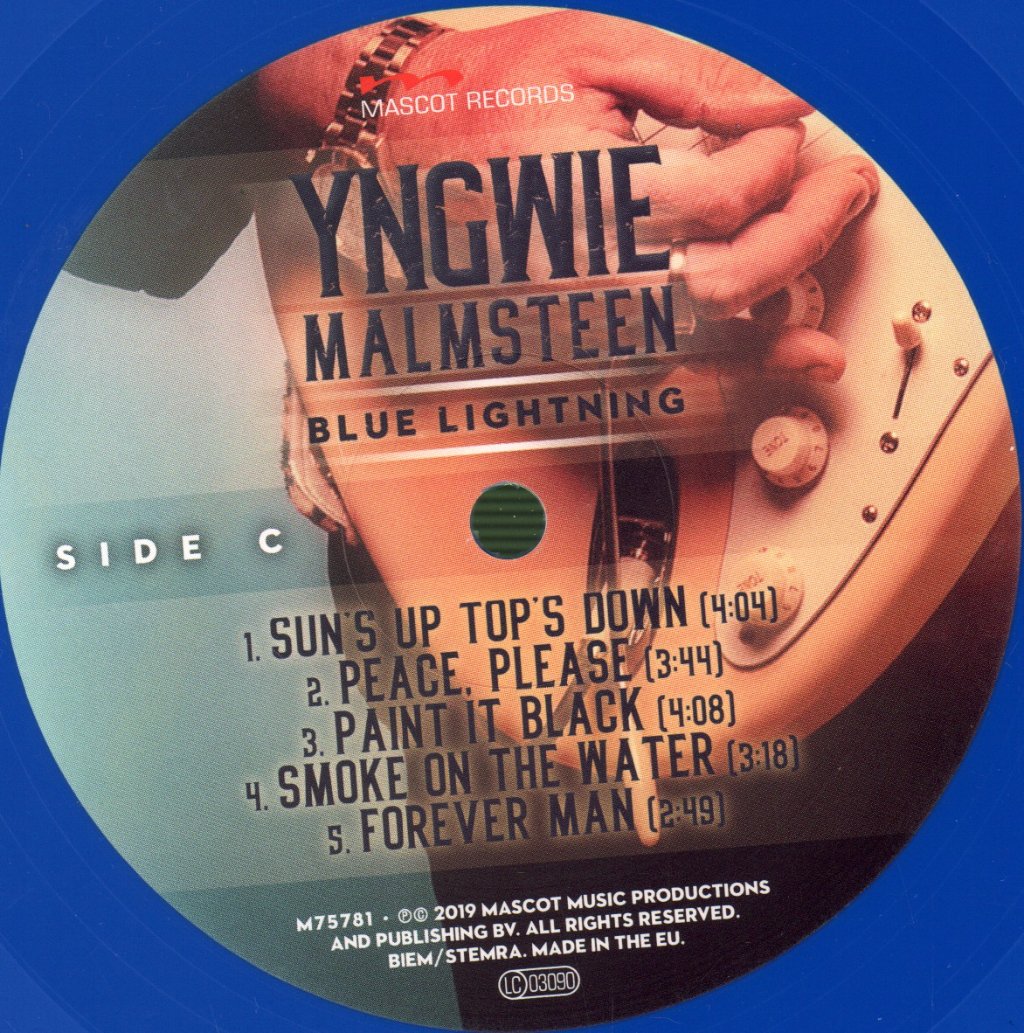 Yngwie Malmsteen - Blue Lightning - Double Lp