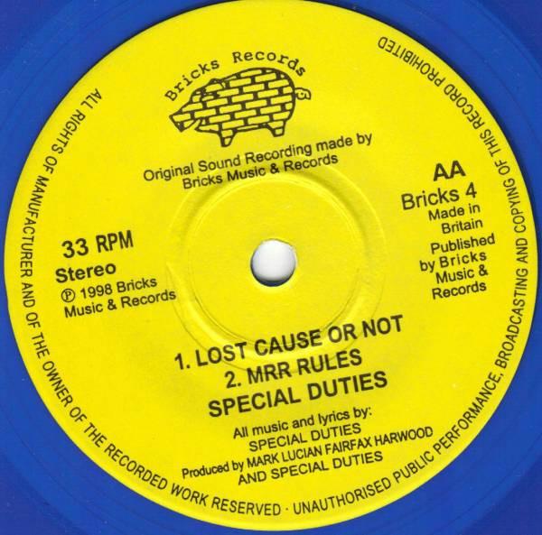 Special Duties / The Creed - Back To The Glory - 7 Inch