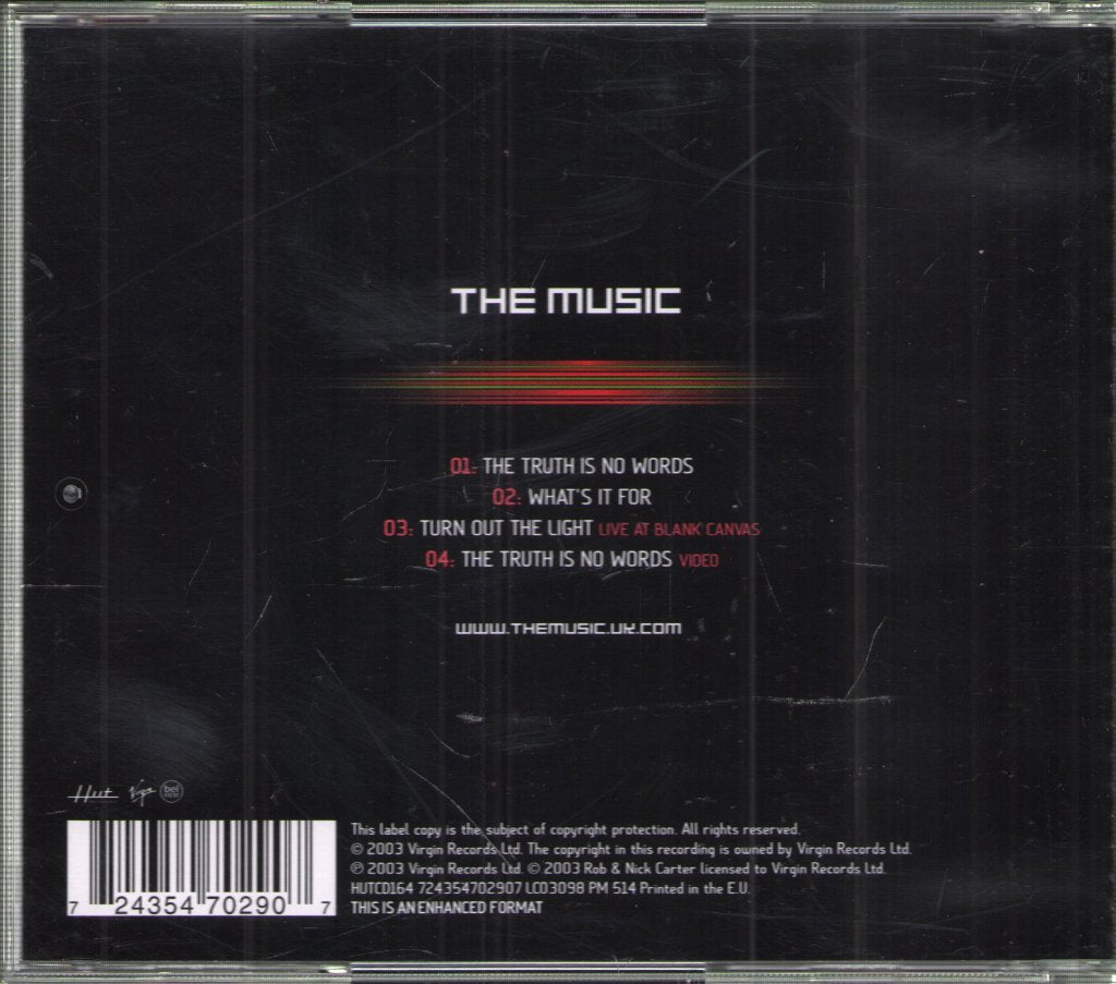 Music - Truth Is No Words - Cd