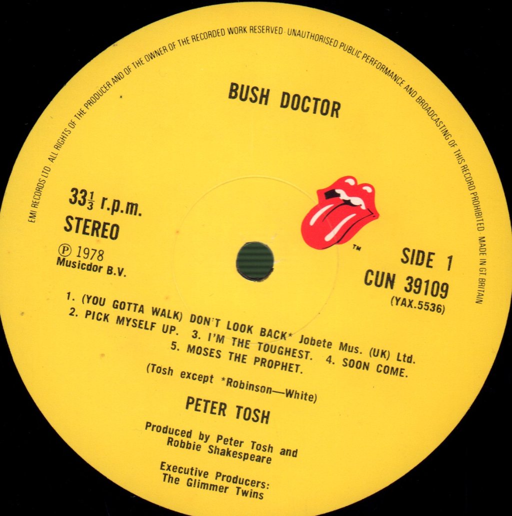 Peter Tosh - Bush Doctor - Lp