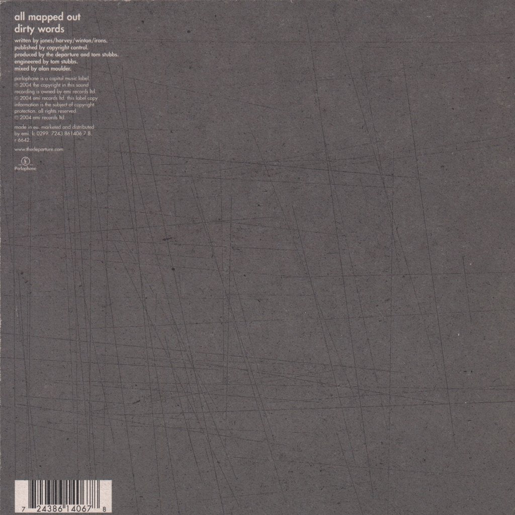 Departure (Indie Group) - All Mapped Out - 7 Inch