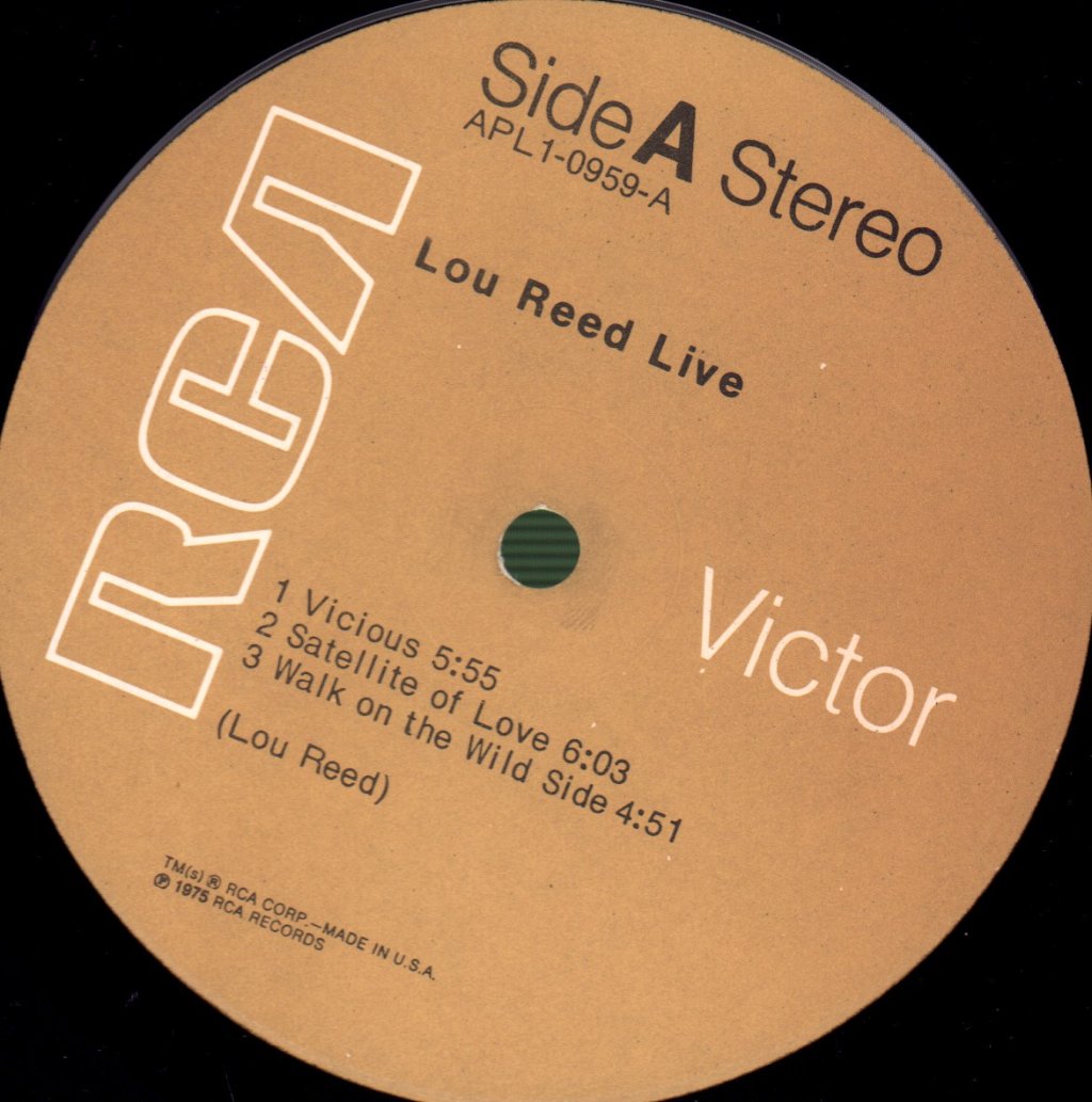 Lou Reed - Live - Lp