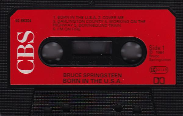 Bruce Springsteen - Born In The U.S.A. - Cassette