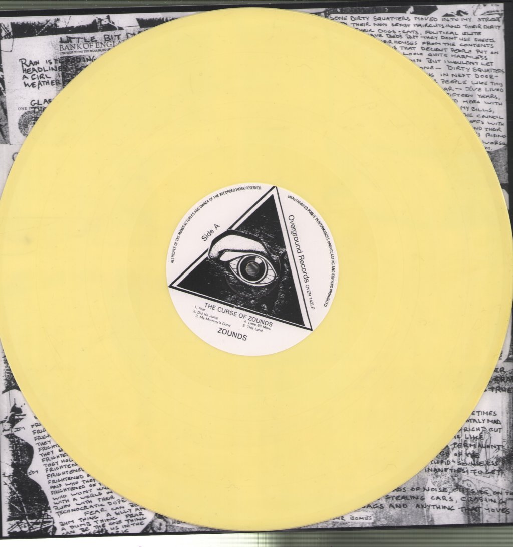 Zounds - Curse Of Zounds - Lp