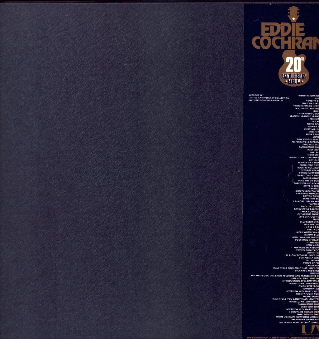 Eddie Cochran - 20th Anniversary Album - Lp Set