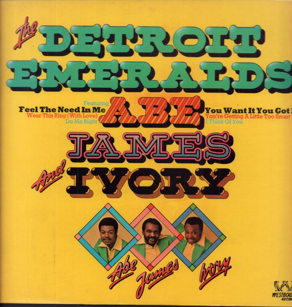 Detroit Emeralds - Abe,James And Ivory - Lp