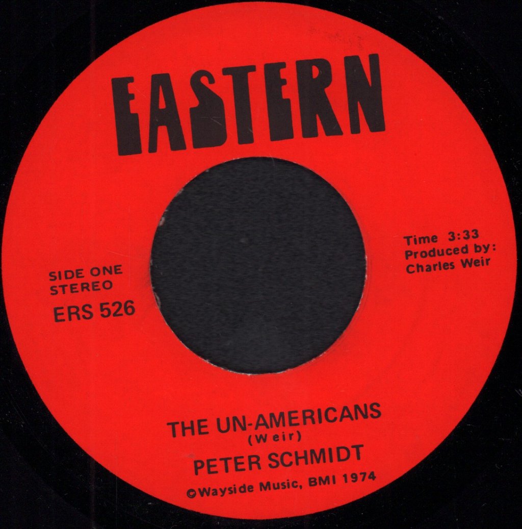 peter schmidt - un-americans - 7 Inch