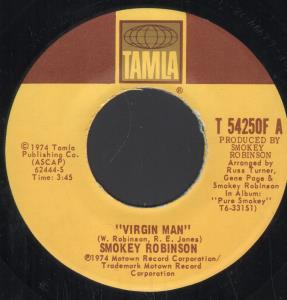 Smokey Robinson - Virgin Man - 7 Inch