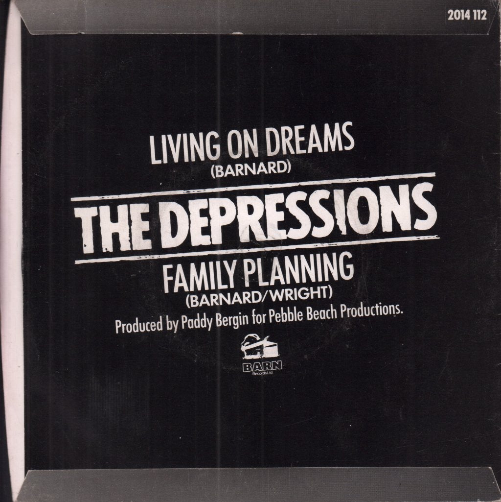 Depressions - Living On Dreams - 7 Inch