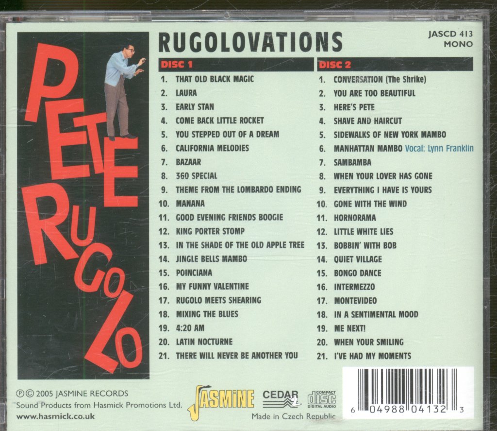 Pete Rugolo - Rugolovations - Double Cd