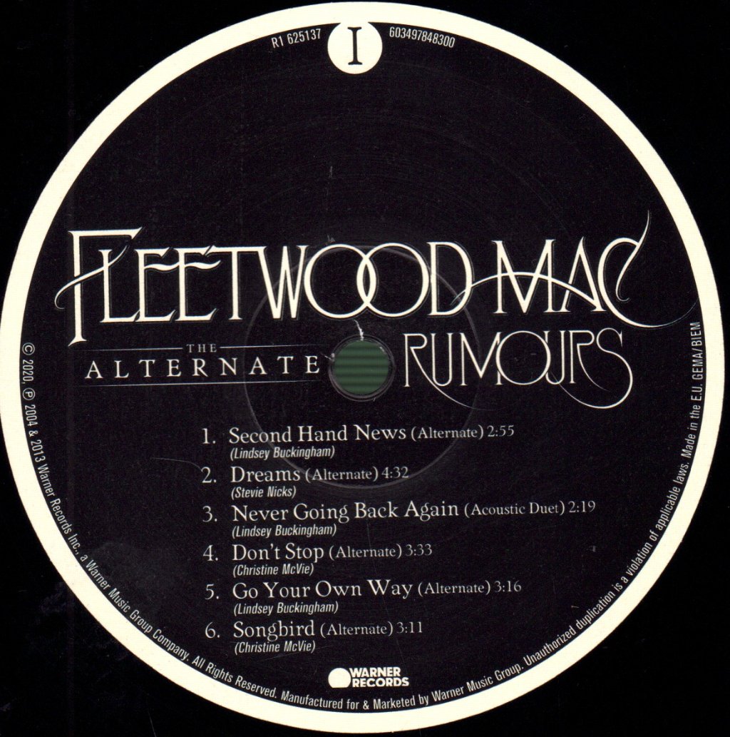 Fleetwood Mac - Alternate Rumours - Lp