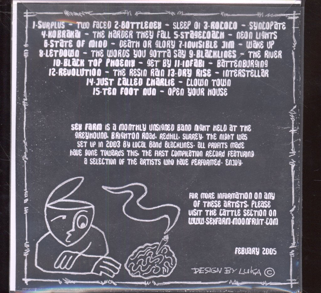Various Artists - Sex Farm CD Vol 1 - Cd