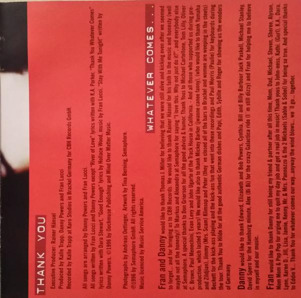 Holograms - Thank You Whatever Comes - Cd