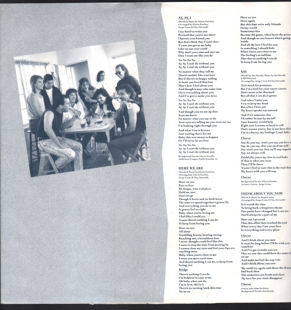 Gloria Estefan - Cuts Both Ways - Lp