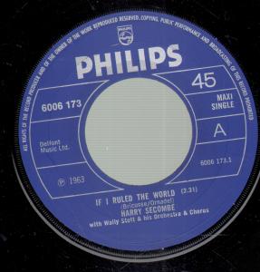 Harry Secombe - If I Ruled The World - 7 Inch