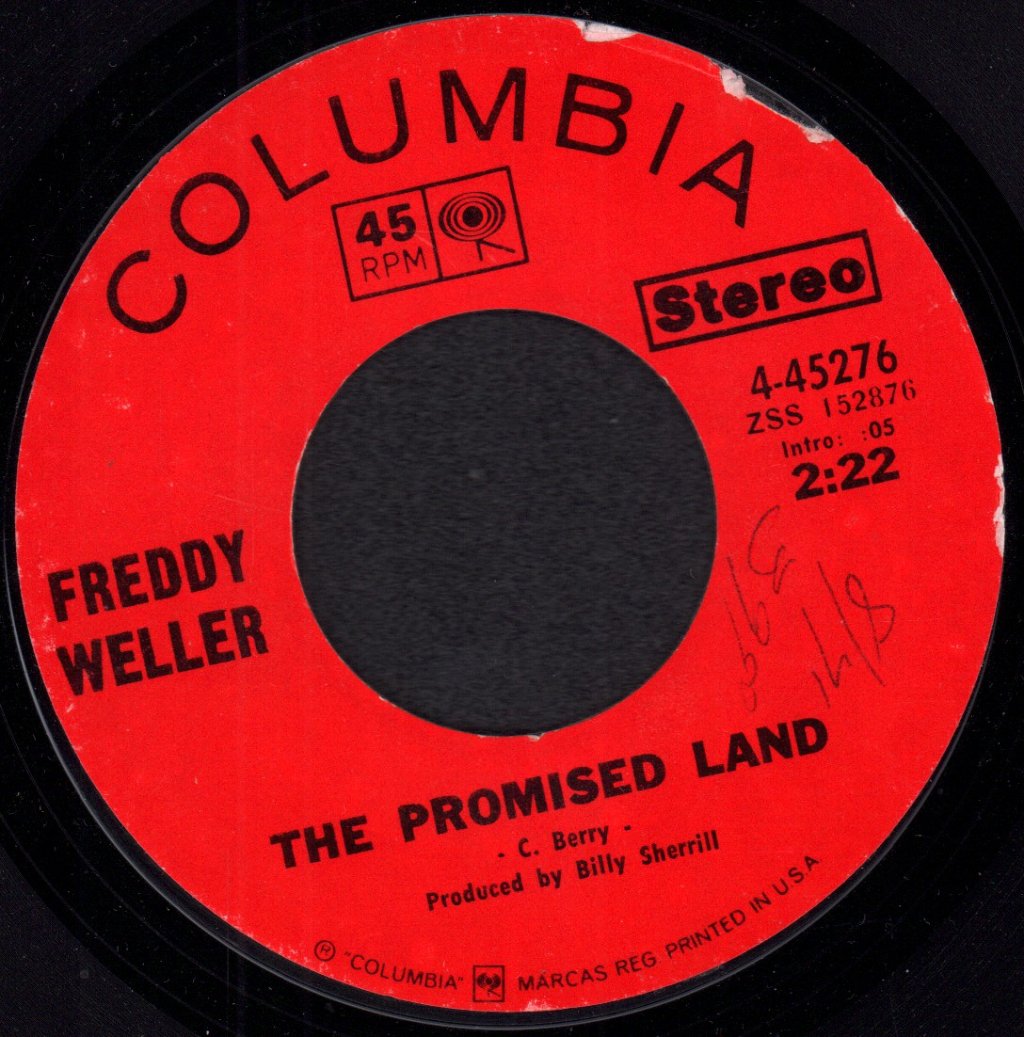 Freddy Weller - Promised Land - 7 Inch