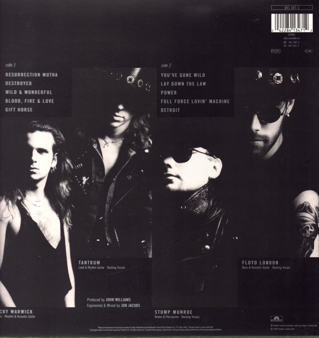 Almighty - Blood Fire And Love - Lp