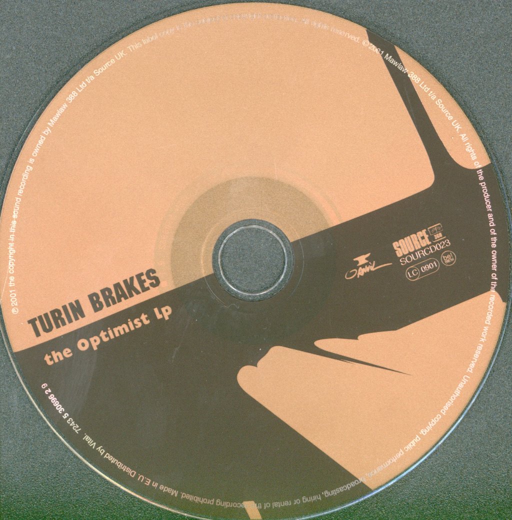 Turin Brakes - Optimist LP - Cd