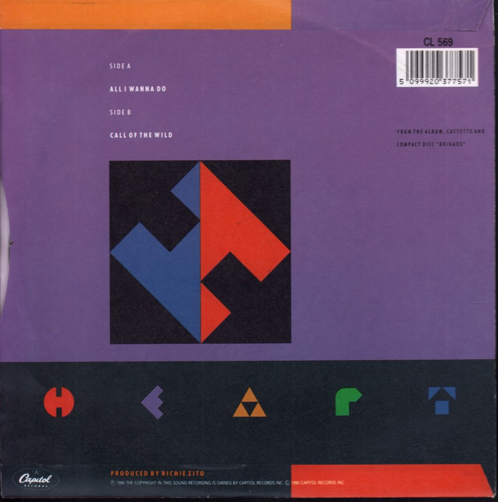 Heart - All I Wanna Do - 7 Inch