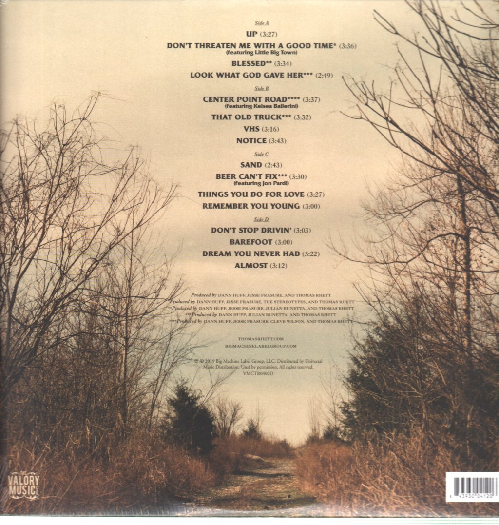 Thomas Rhett - Center Point Road - Double Lp