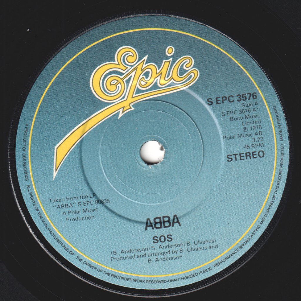 ABBA - SOS - 7 Inch