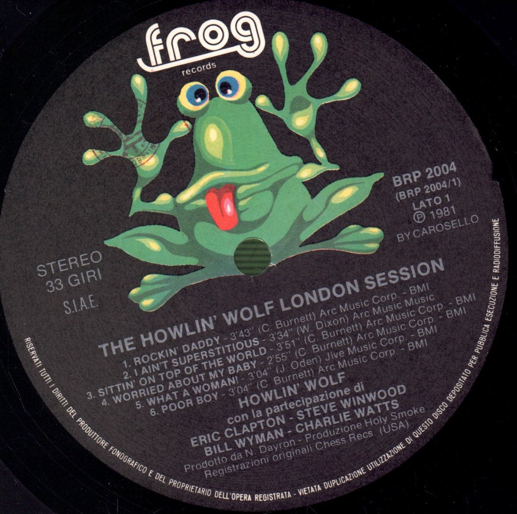Howlin Wolf - London Howlin' Wolf Sessions - Lp