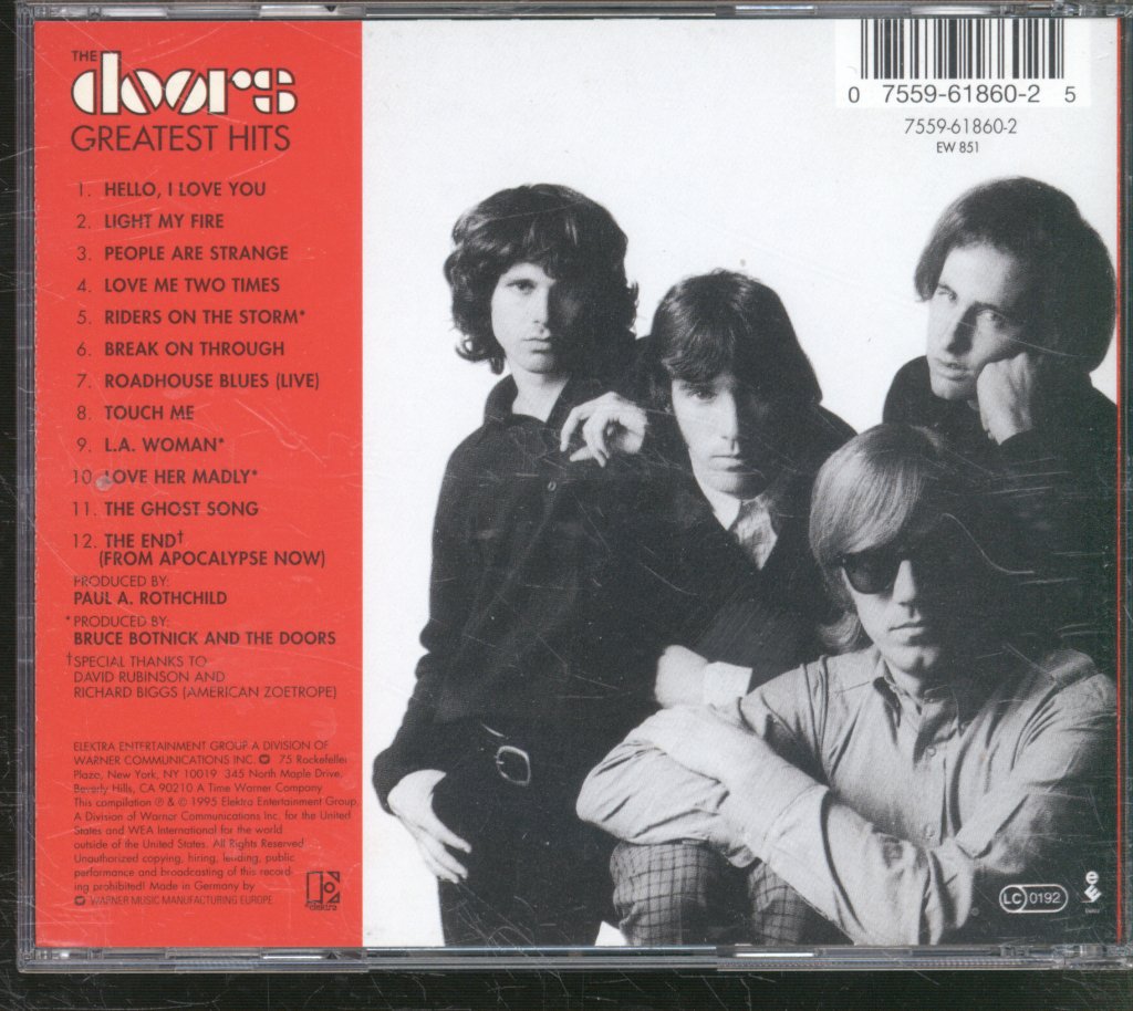 Doors - Greatest Hits - Cd