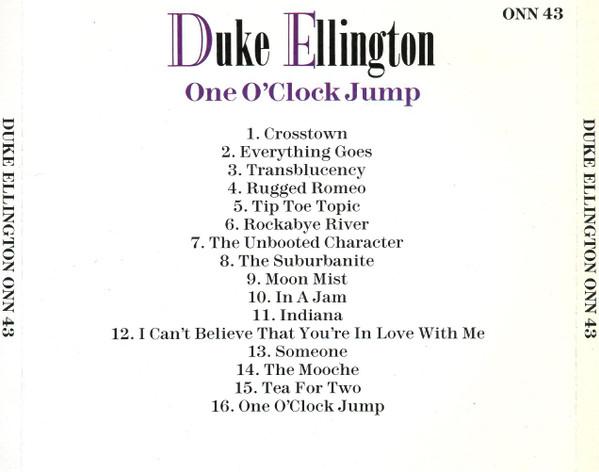 Duke Ellington - One O'Clock Jump - Cd