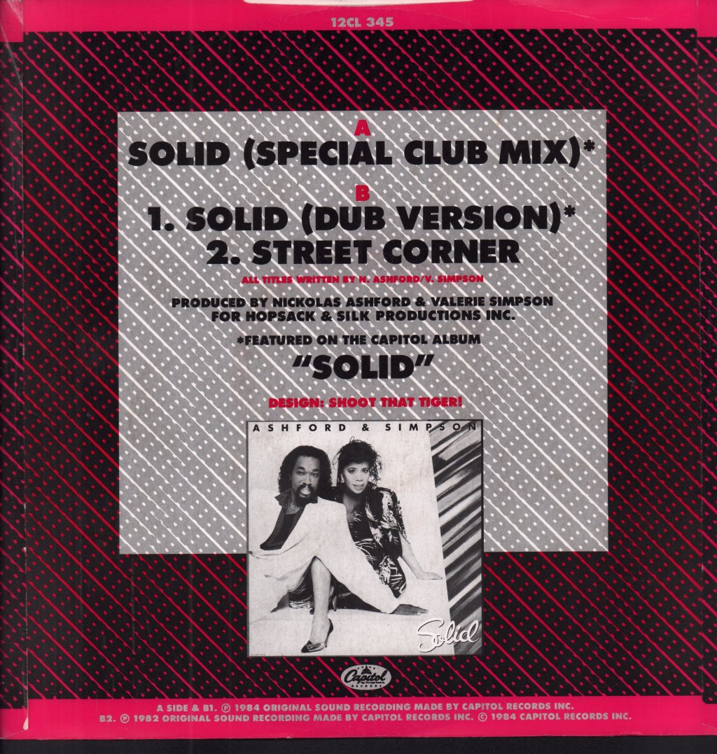 Ashford And Simpson - Solid - 12 Inch