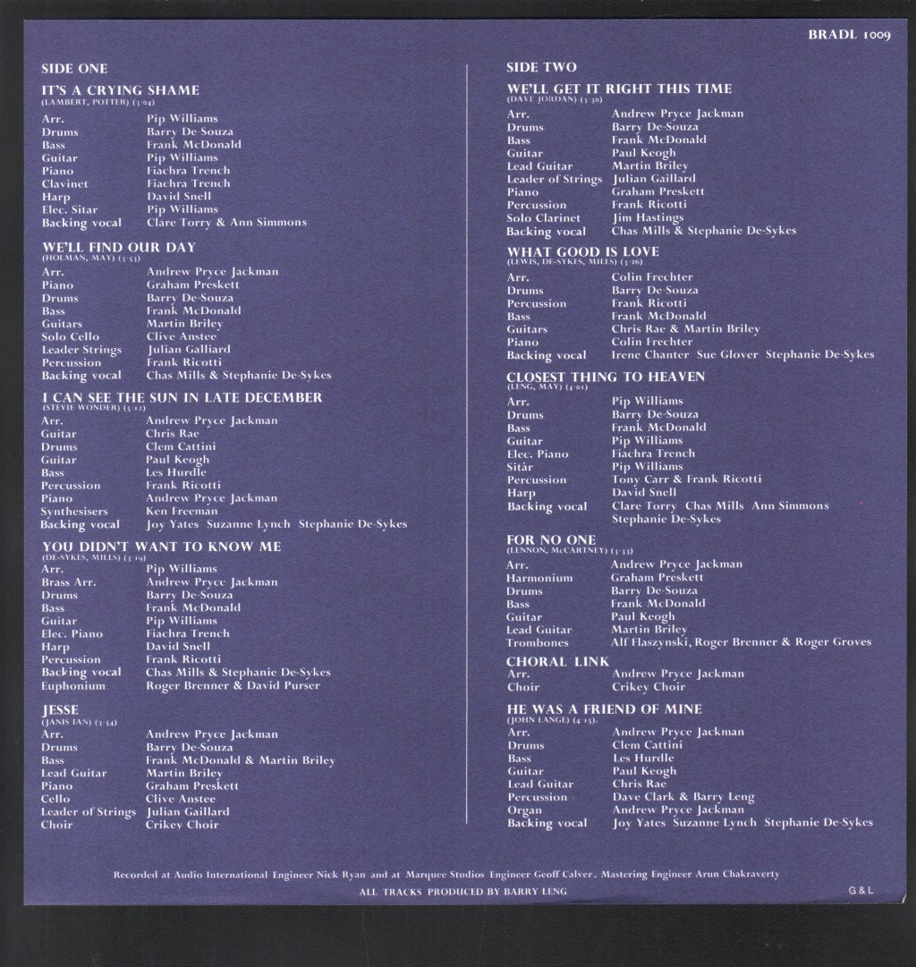 Stephanie De Sykes - Stephanie De Sykes - Lp