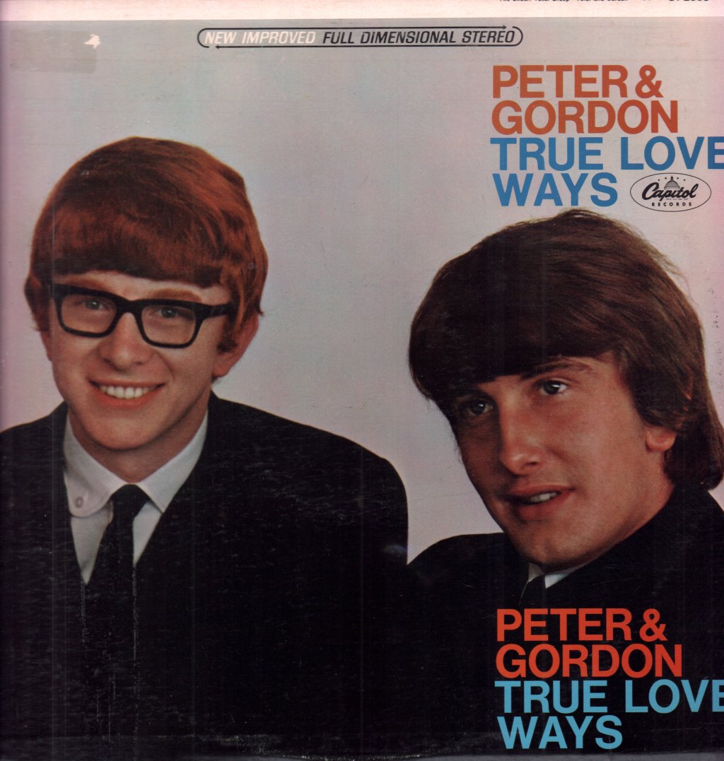 Peter And Gordon - True Love Ways - Lp