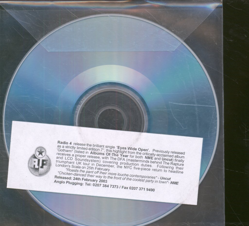 Radio 4 - Eyes Wide Open - Cdr