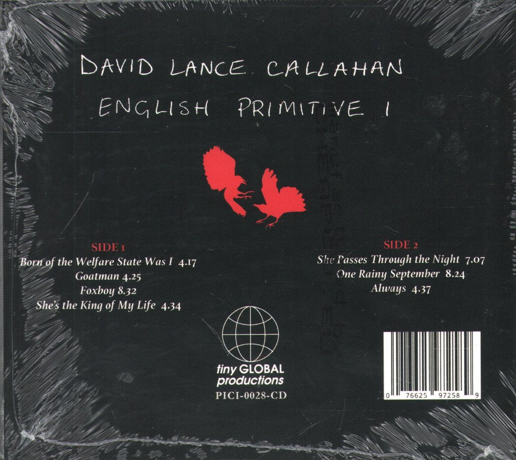 David Callahan - English Primitive I - Cd