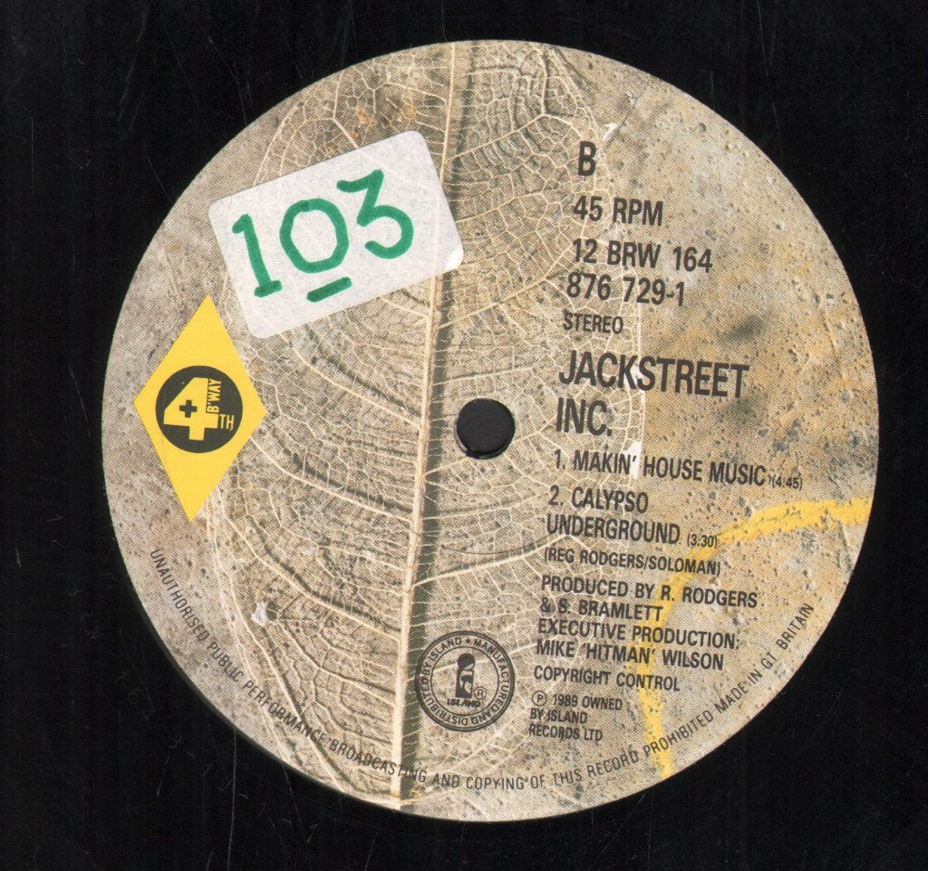 Jackstreet Inc. - Can't Do It Alone - 12 Inch