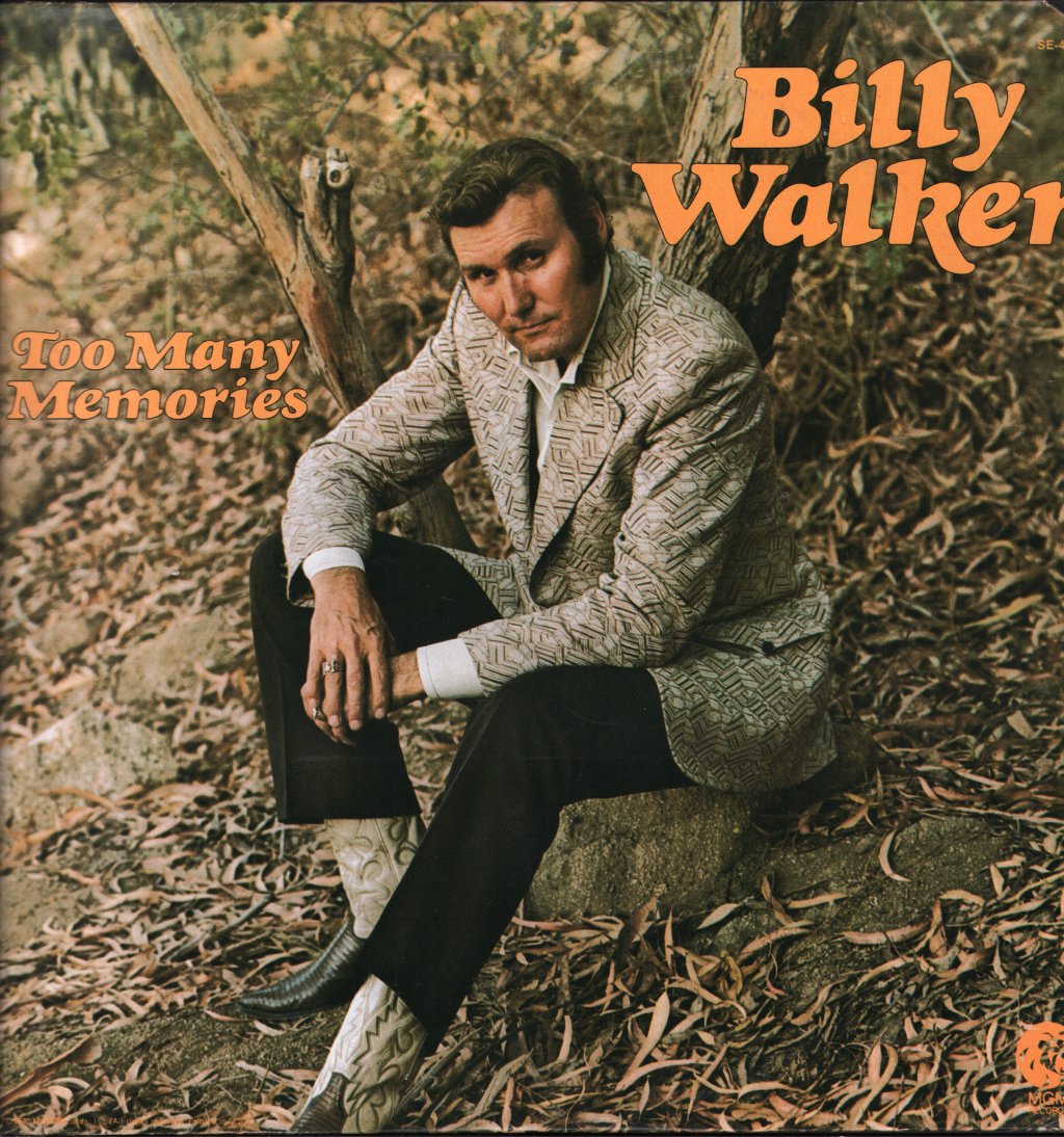 Billy Walker - Too Many Memories - Lp