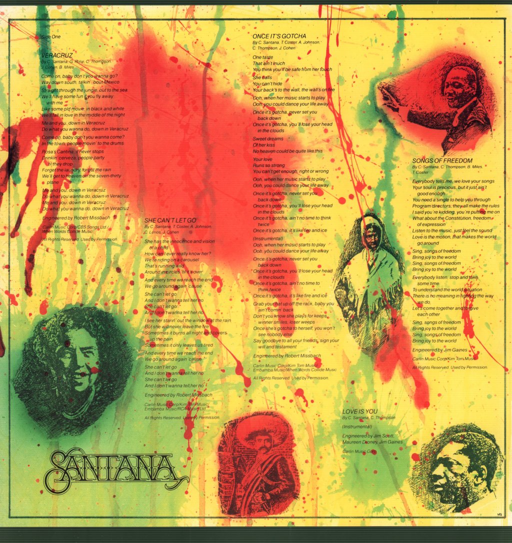 Santana - Freedom - Lp