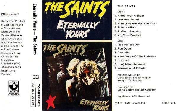 Saints (Aussie Punk Group) - Eternally Yours - Cassette
