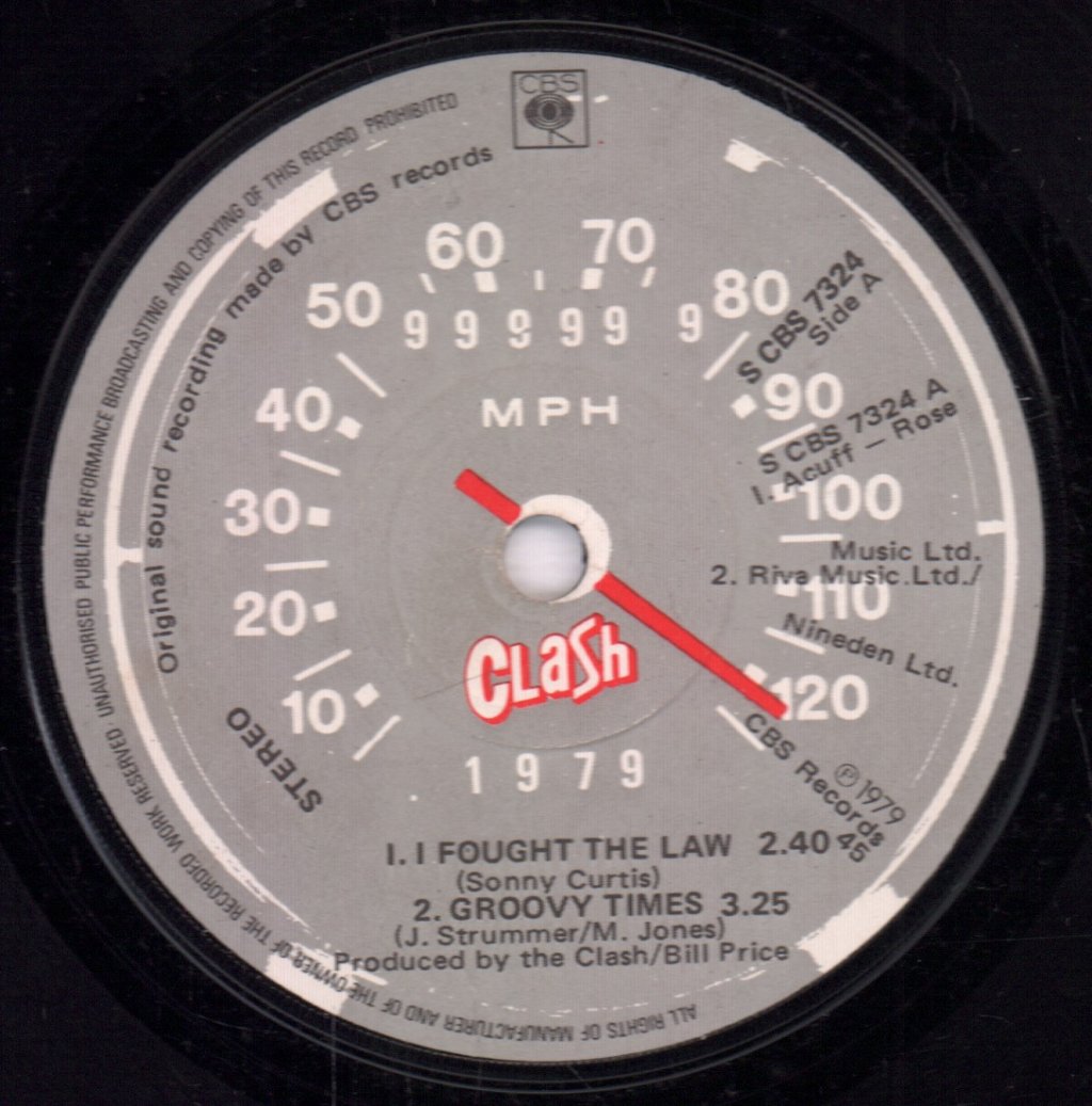 Clash - Cost Of Living Ep - 7 Inch