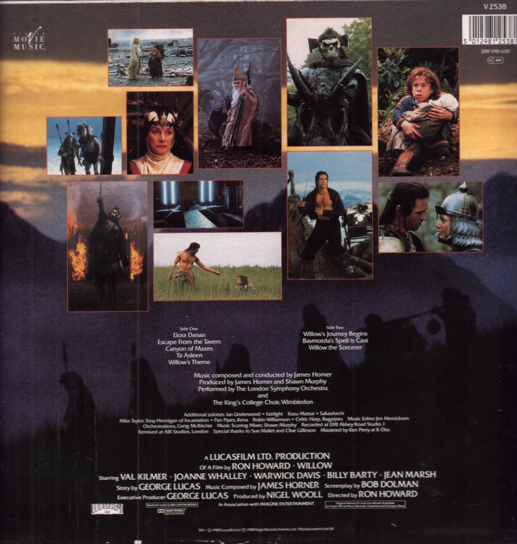 James Horner - Willow - Lp