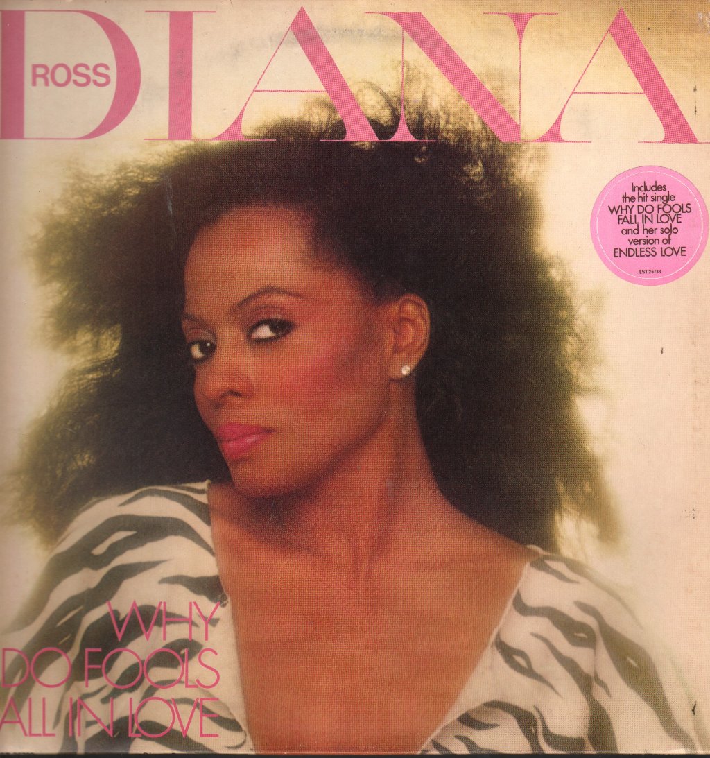 Diana Ross - Why Do Fools Fall In Love - Lp
