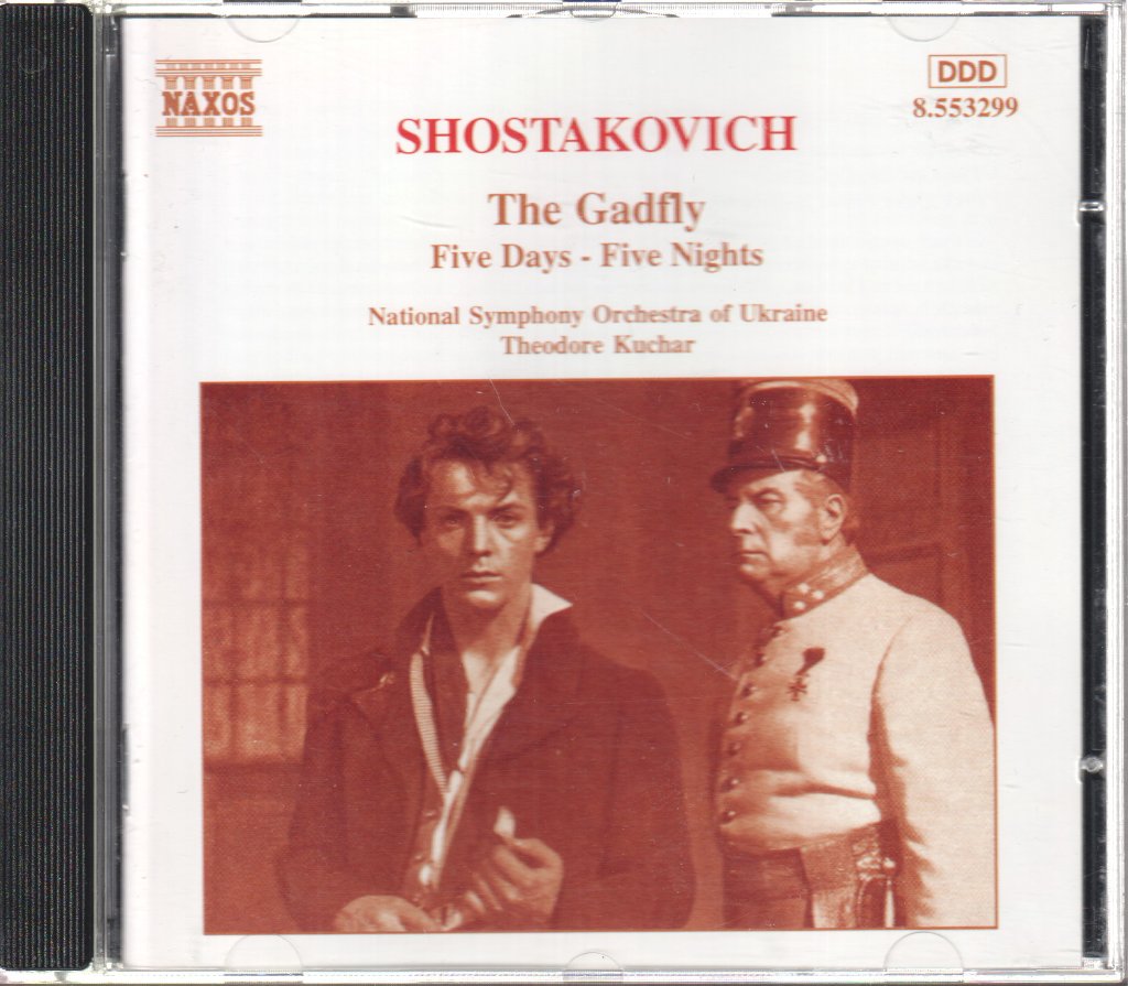 National Symphony Orchestra Of Ukraine, Theodore Kuchar - Shostakovich - Gadfly / Five Days - Five Nights - Cd