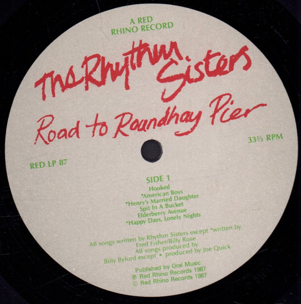 Rhythm Sisters - Road To Roundhay Pier - Lp