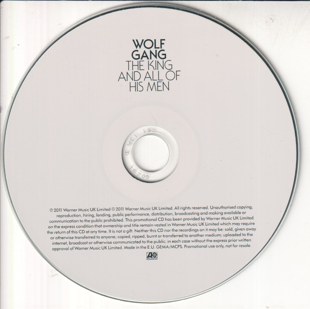 Wolf Gang - King And All Of His Men - Cdr