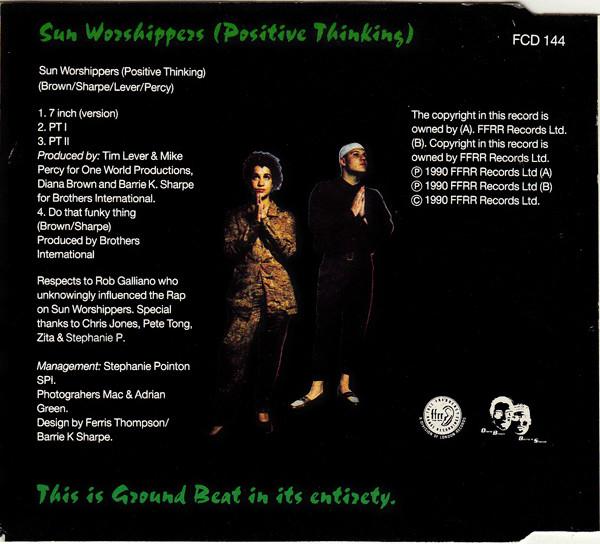 Diana Brown & Barrie K Sharpe - Sun Worshippers - Cd